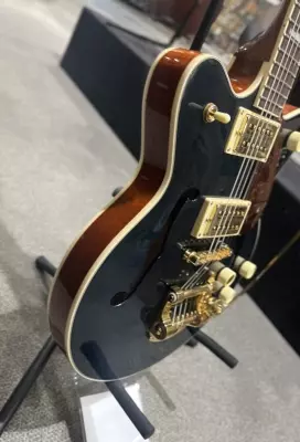 Gretsch Guitars - G2657TG Streamliner Center Block Jr. Double-Cut with Bigsby and Gold Hardware FSR, Laurel Fingerboard - Midnight Sapphire 5